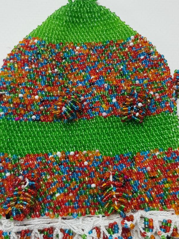 OSMANLI DÖNEMİ BONCUK İŞLEME GELİN KESESİ