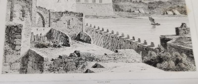 OSMANLI DÖNEMİ GRAVÜR: ST JEAN KALESİ 