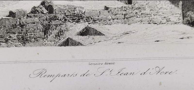 OSMANLI DÖNEMİ GRAVÜR: ST JEAN KALESİ 