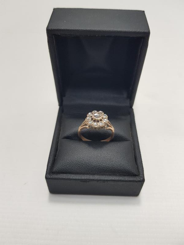 OSMANLI DÖNEMİ GÜL MODEL ELMAS YÜZÜK