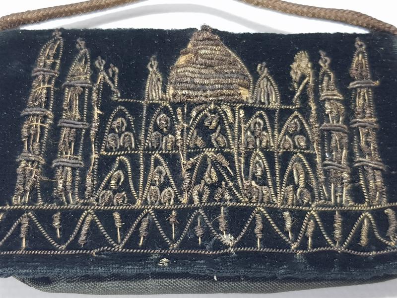 OSMANLI DÖNEMİ GÜMÜŞ SIRMA İŞLEMELİ AYASOFYA CAMİİ GÖRSELLİ CÜZDAN