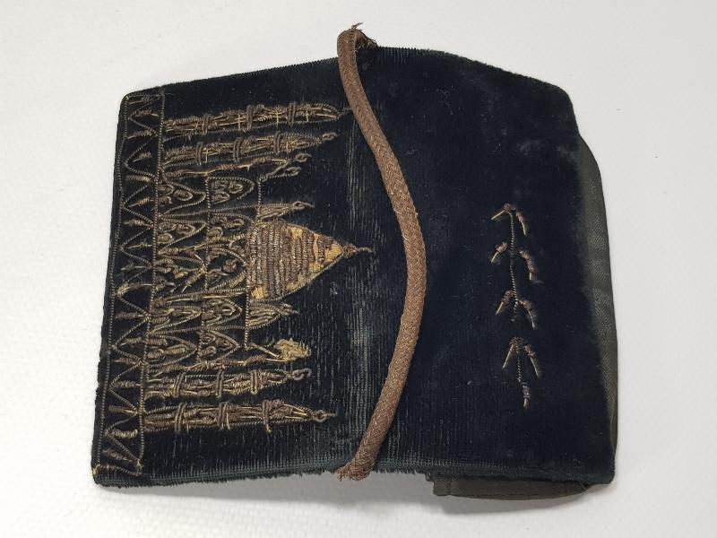 OSMANLI DÖNEMİ GÜMÜŞ SIRMA İŞLEMELİ AYASOFYA CAMİİ GÖRSELLİ CÜZDAN