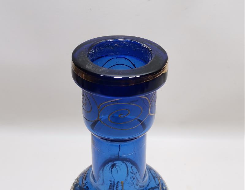 OSMANLI DÖNEMİ MİNELİ NARGİLE ŞİŞESİ