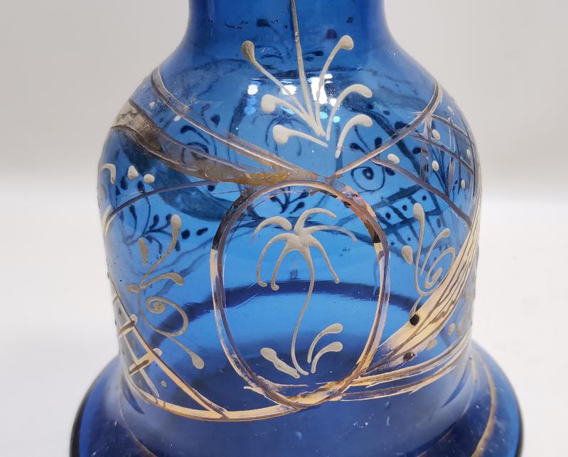 OSMANLI DÖNEMİ MİNELİ NARGİLE ŞİŞESİ