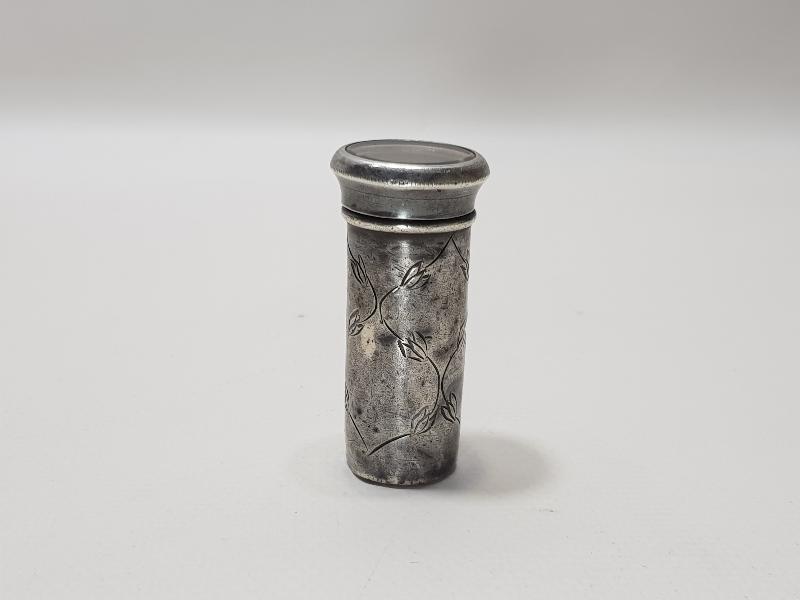 OSMANLI DÖNEMİ NADİR FORMDA GÜMÜŞ İĞNEDANLIK