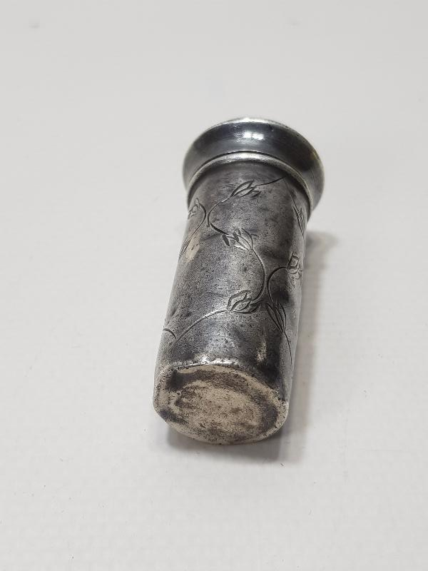 OSMANLI DÖNEMİ NADİR FORMDA GÜMÜŞ İĞNEDANLIK