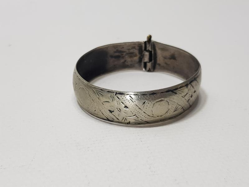 OSMANLI DÖNEMİ SAVATLI GÜMÜŞ BİLEZİK