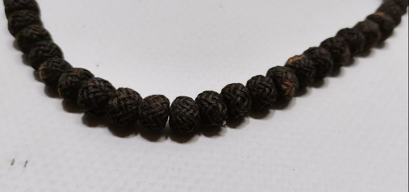 OSMANLI DÖNEMİ TEKKE İŞİ İP ÖRME ÇİLE TESPİHİ