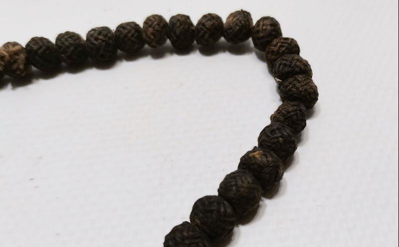 OSMANLI DÖNEMİ TEKKE İŞİ İP ÖRME ÇİLE TESPİHİ