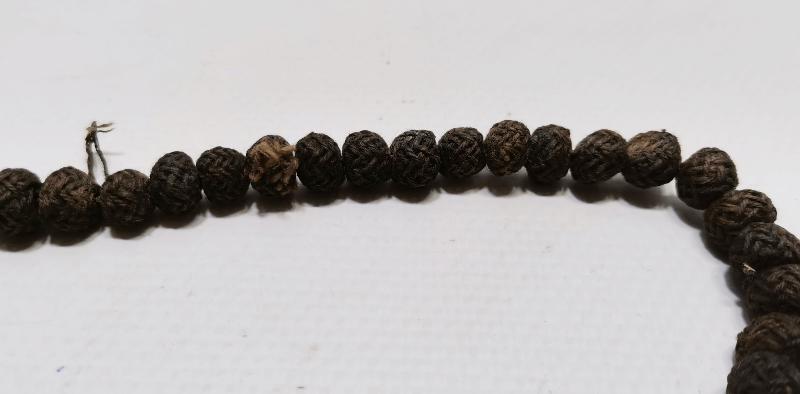 OSMANLI DÖNEMİ TEKKE İŞİ İP ÖRME ÇİLE TESPİHİ