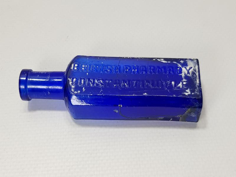 OSMANLI TIP VE ECZA TARİHİ: CONSTANTINOPLE İLAÇ ŞİŞESİ