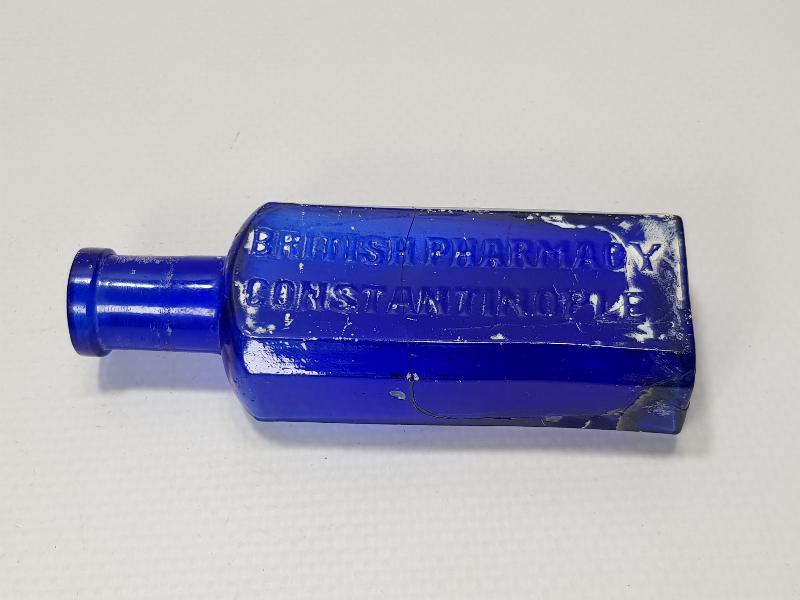 OSMANLI TIP VE ECZA TARİHİ: CONSTANTINOPLE İLAÇ ŞİŞESİ