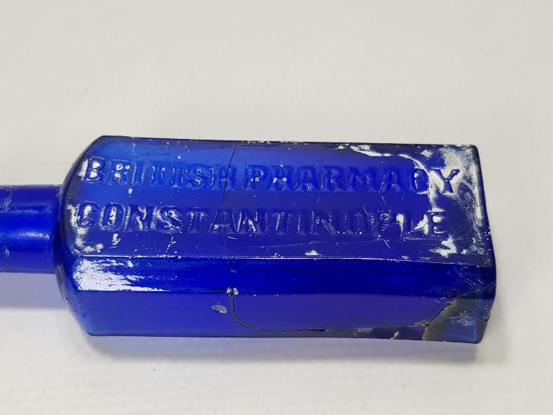 OSMANLI TIP VE ECZA TARİHİ: CONSTANTINOPLE İLAÇ ŞİŞESİ