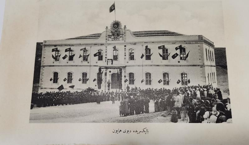 OSMANLICA NADİR GRAVÜR: 1. DÜNYA SAVAŞI DÖNEMİ BALIKESİR'DE ASKERİ DEPO