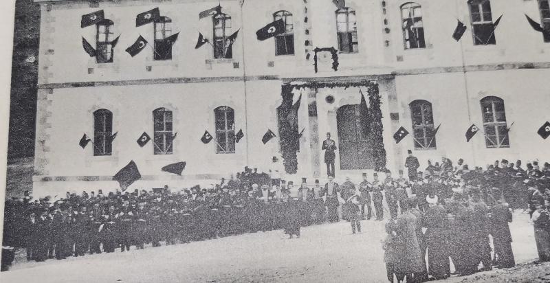 OSMANLICA NADİR GRAVÜR: 1. DÜNYA SAVAŞI DÖNEMİ BALIKESİR'DE ASKERİ DEPO