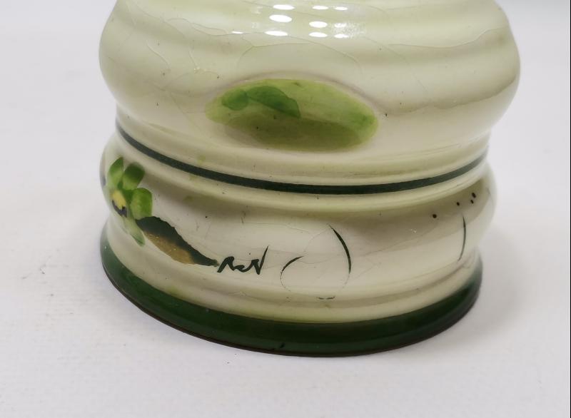 SERAMİK HAZNELİ ANTİKA GAZ LAMBASI