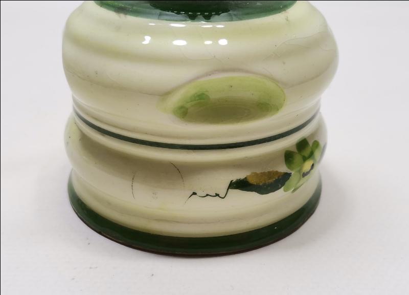 SERAMİK HAZNELİ ANTİKA GAZ LAMBASI