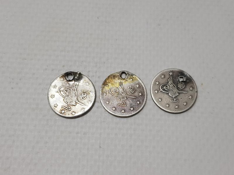 SULTAN ABDÜLHAMİD HAN DÖNEMİ GÜNÜŞ 2 KURUŞ LOTU