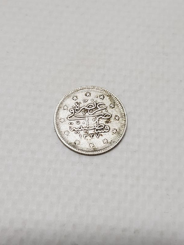 SULTAN MEHMET REŞAD HAN DÖNEMİ GÜMÜŞ 2 KURUŞ MECİDİYE