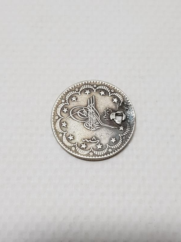 SULTAN MEHMET REŞAD HAN DÖNEMİ GÜMÜŞ 5 KURUŞ MECİDİYE