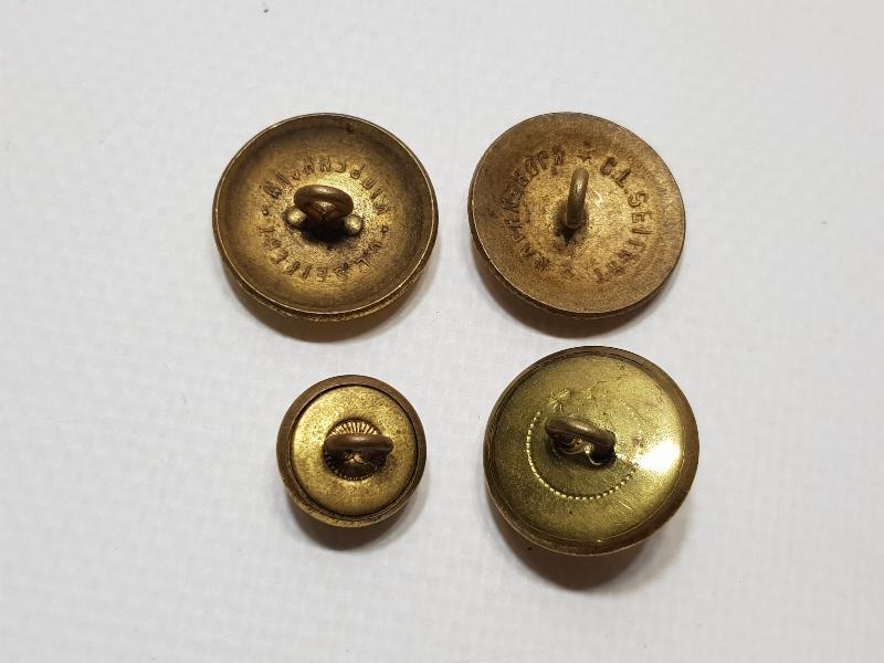 1. DÜNYA SAVAŞI DÖNEMİ ÇOK NADİR SUBAY DÜĞMELERİ