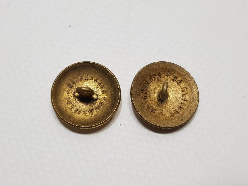 1. DÜNYA SAVAŞI DÖNEMİ ÇOK NADİR SUBAY DÜĞMELERİ