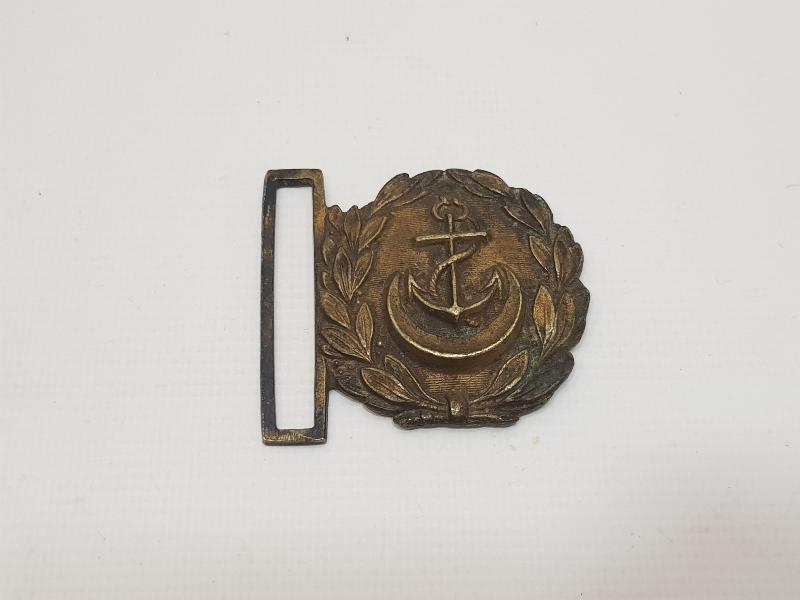 1. DÜNYA SAVAŞI DÖNEMİ OSMANLI DENİZCİ SUBAY KEMER TOKASI