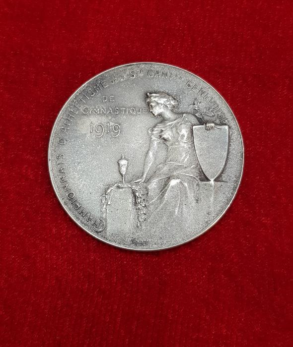 1919 TARİHLİ NADİR GÜMÜŞ MADALYA