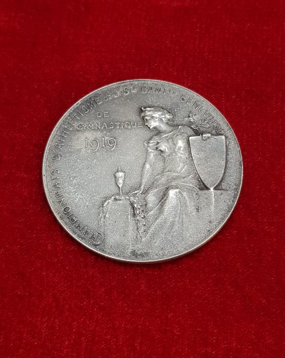 1919 TARİHLİ NADİR GÜMÜŞ MADALYA