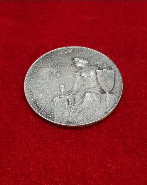 1919 TARİHLİ NADİR GÜMÜŞ MADALYA