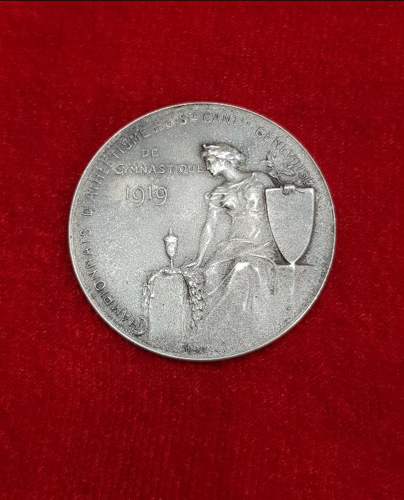 1919 TARİHLİ NADİR GÜMÜŞ MADALYA