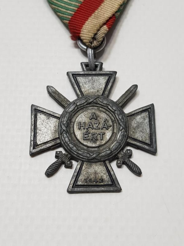 2. DÜNYA SAVAŞI NAZİ ALMAN VE MACARİSTAN ORTAK MADALYASI 