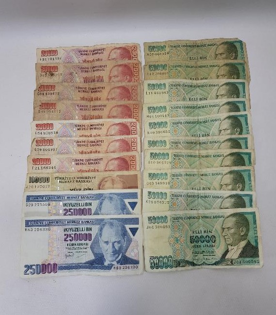 20 ADET TC KAĞIT PARA