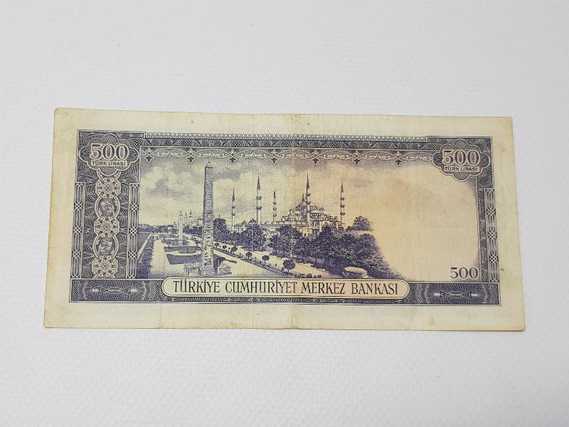 5. EMİSYON 500 LİRA 