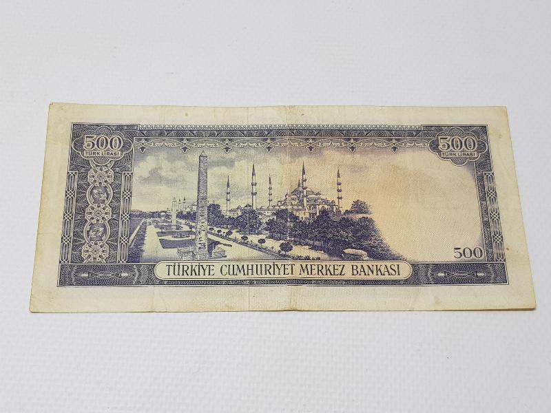 5. EMİSYON 500 LİRA 