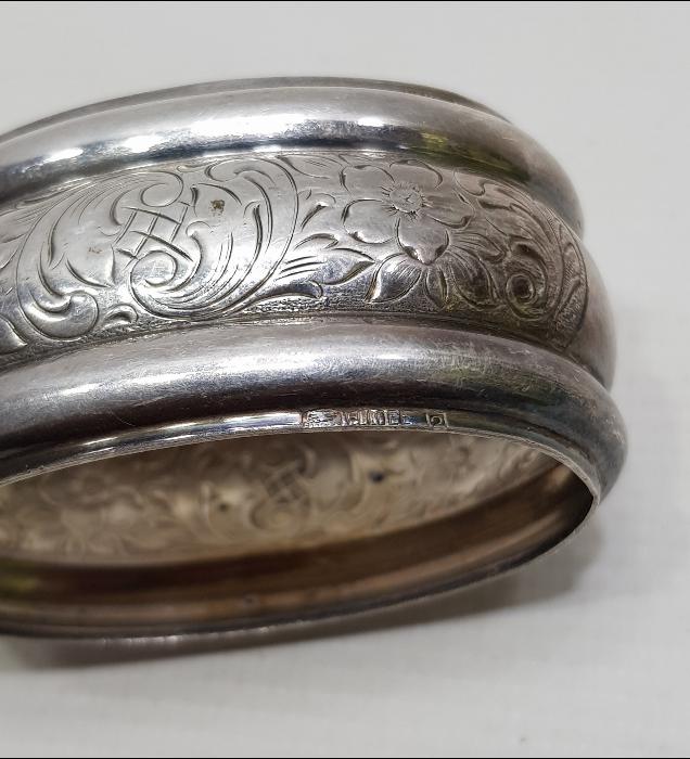 ANTİKA GÜMÜŞ KAPLAMA BİR ÇİFT PEÇETELİK