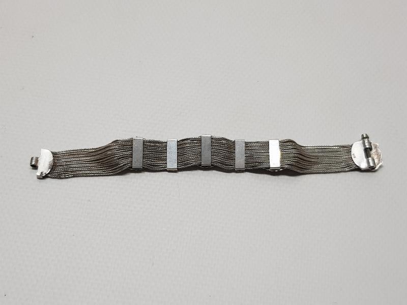 ANTİKA TURGUAZ TAŞLI GÜMÜŞ BİLEKLİK