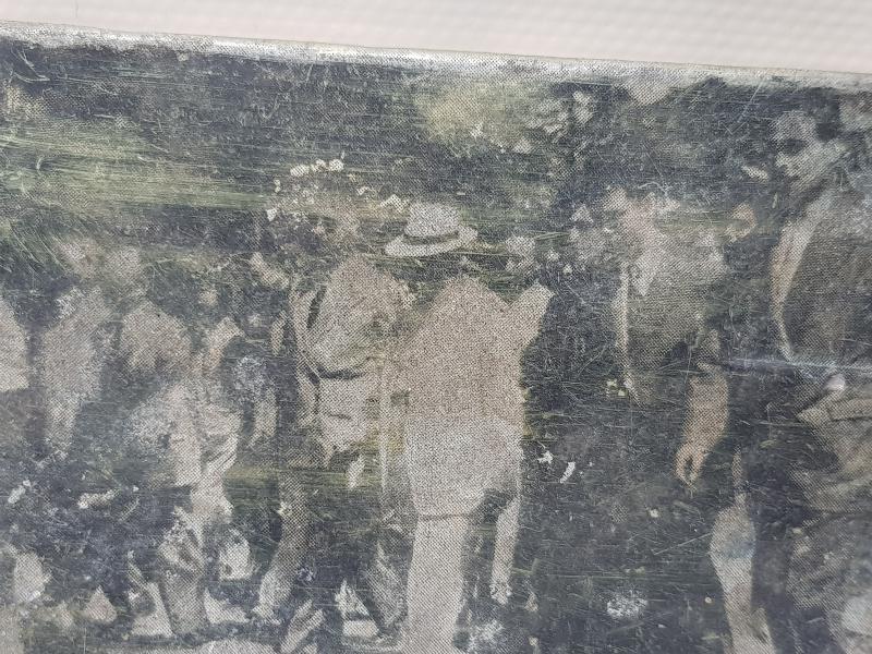 ATATÜRK, İSMET İNÖNÜ VE BERABERİNDEKİLER KONULU MATBAA KLİŞESİ