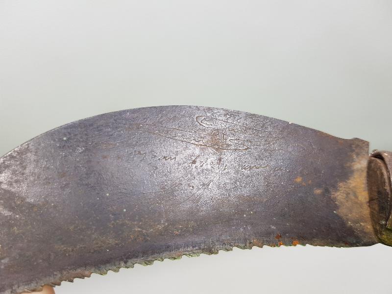 BURSA İŞİ ANTİKA BAĞ BIÇAĞI