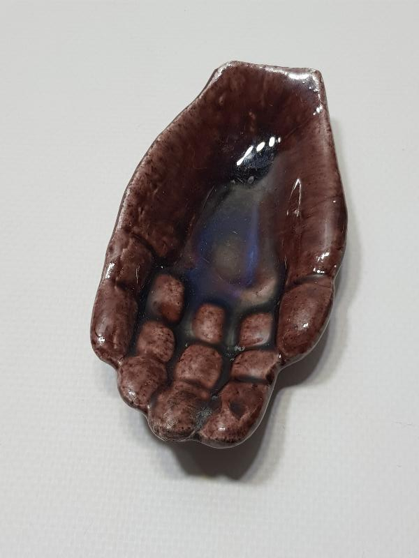 EL FORMLU ANTİKA KÜTAHYA SABUNLUK