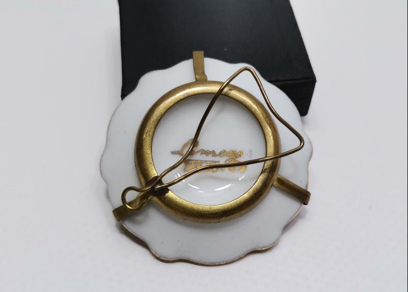 KÖPEK RESİMLİ LIMOGES MARKA MİNİ DUVAR TABAĞI