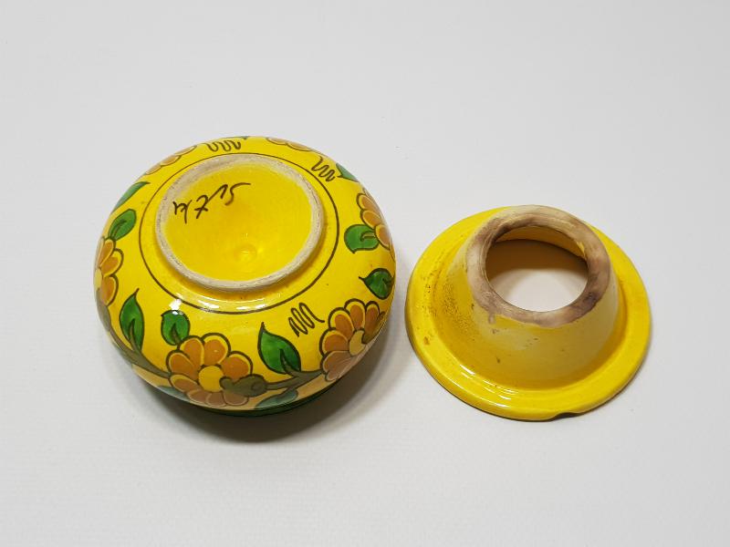 MEŞHUR KÜTAHYA SERAMİK USTASI SITKI İMZALI ÇOK NADİR FORMDA KÜL TABLASI