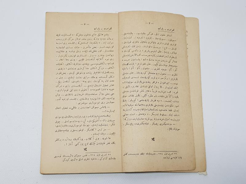 OSMANLICA ROMAN: TAKVİMDEN YAPRAKLAR 