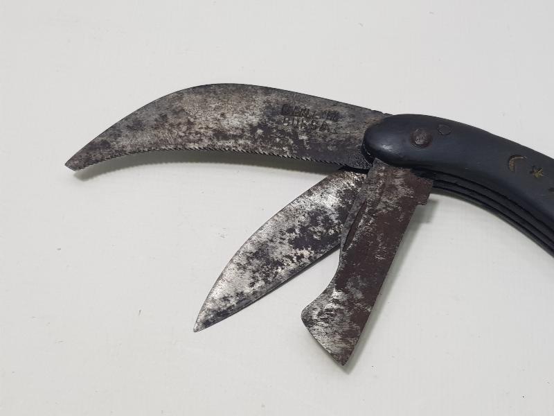 SAPI AY YILDIZLI BURSA İŞİ ANTİKA BAĞ BIÇAĞI