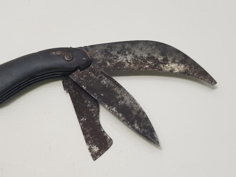 SAPI AY YILDIZLI BURSA İŞİ ANTİKA BAĞ BIÇAĞI