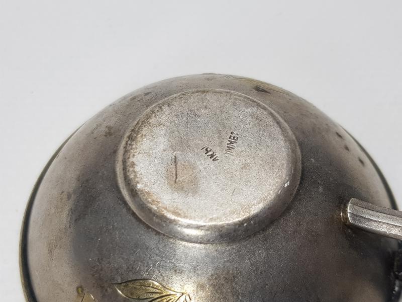 ANTİKA GÜMÜŞ KAPLAMA ÇAMÇAK