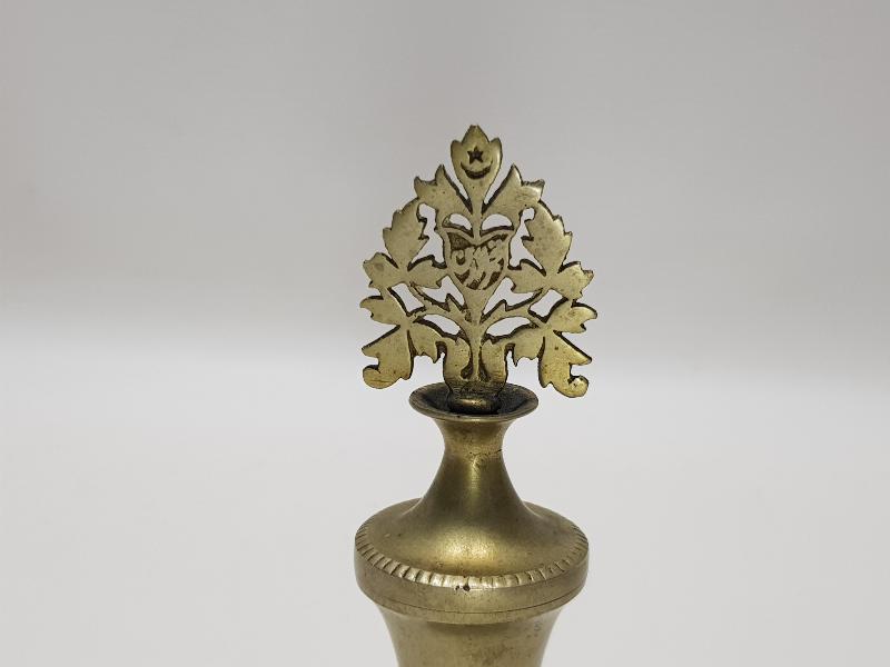 OSMANLI DÖNEMİ AY YILDIZLI ALPAKA SÜRMEDAN