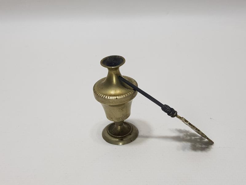 OSMANLI DÖNEMİ AY YILDIZLI ALPAKA SÜRMEDAN