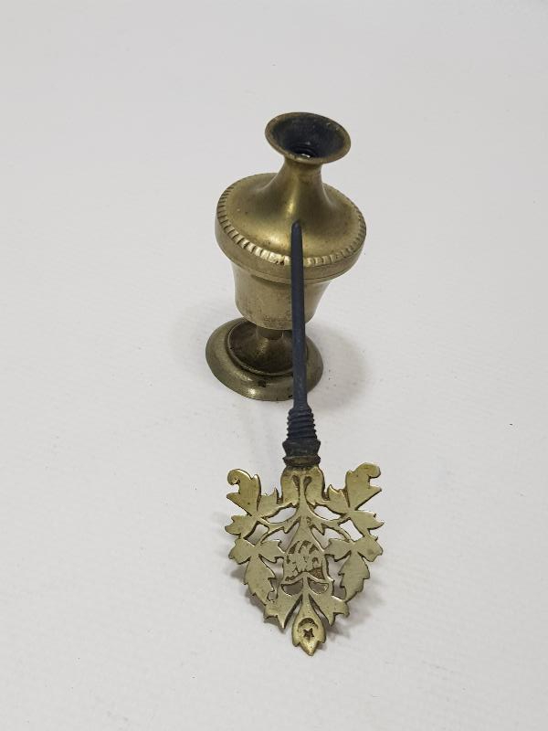 OSMANLI DÖNEMİ AY YILDIZLI ALPAKA SÜRMEDAN