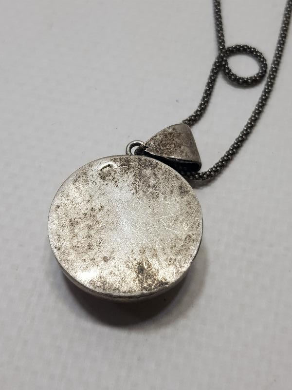 MİNELİ GÜMÜŞ KOLYE